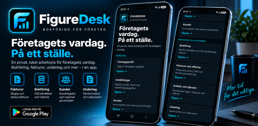 FigureDesk mobile app